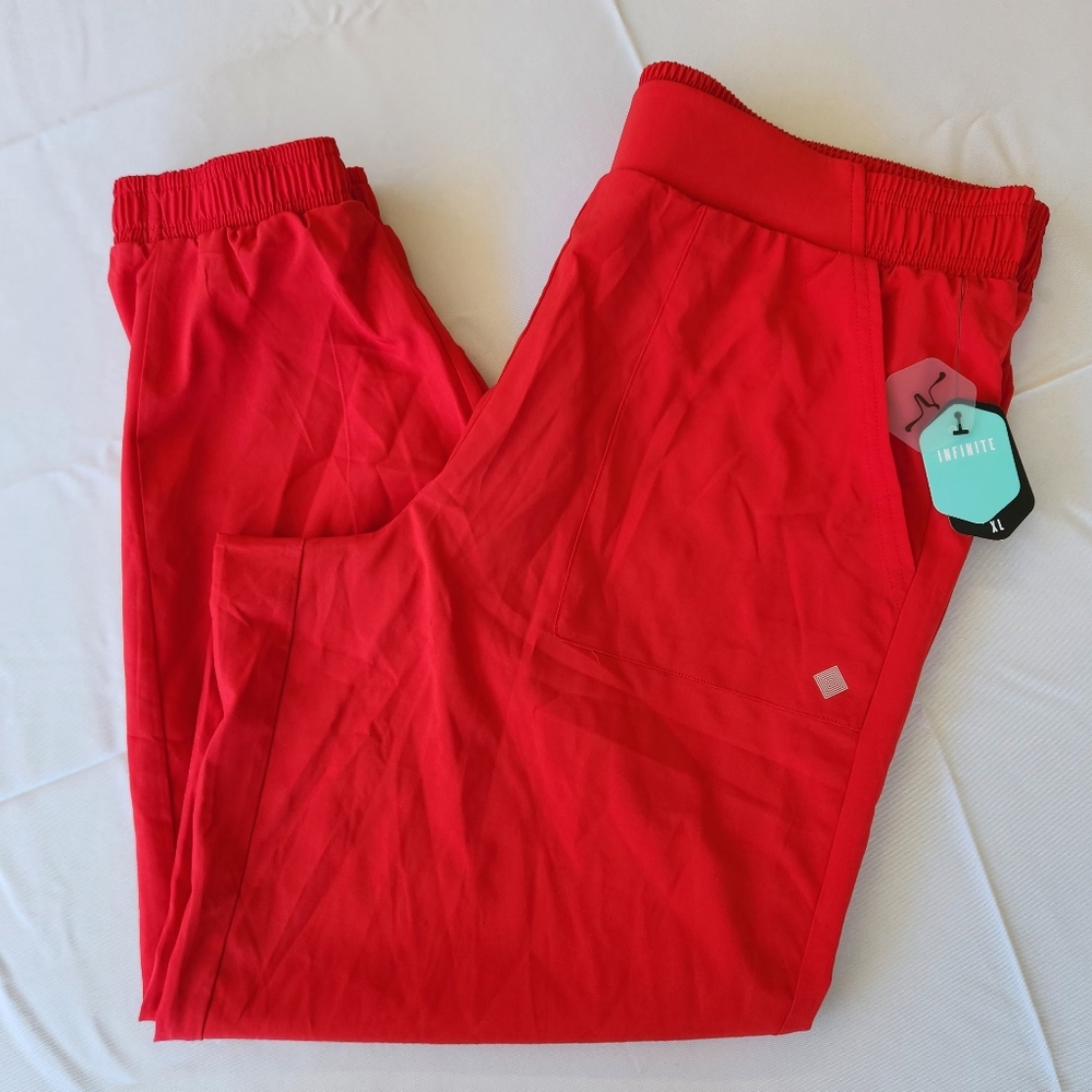 LuLaRoe Vibrant Red Jogger Pants